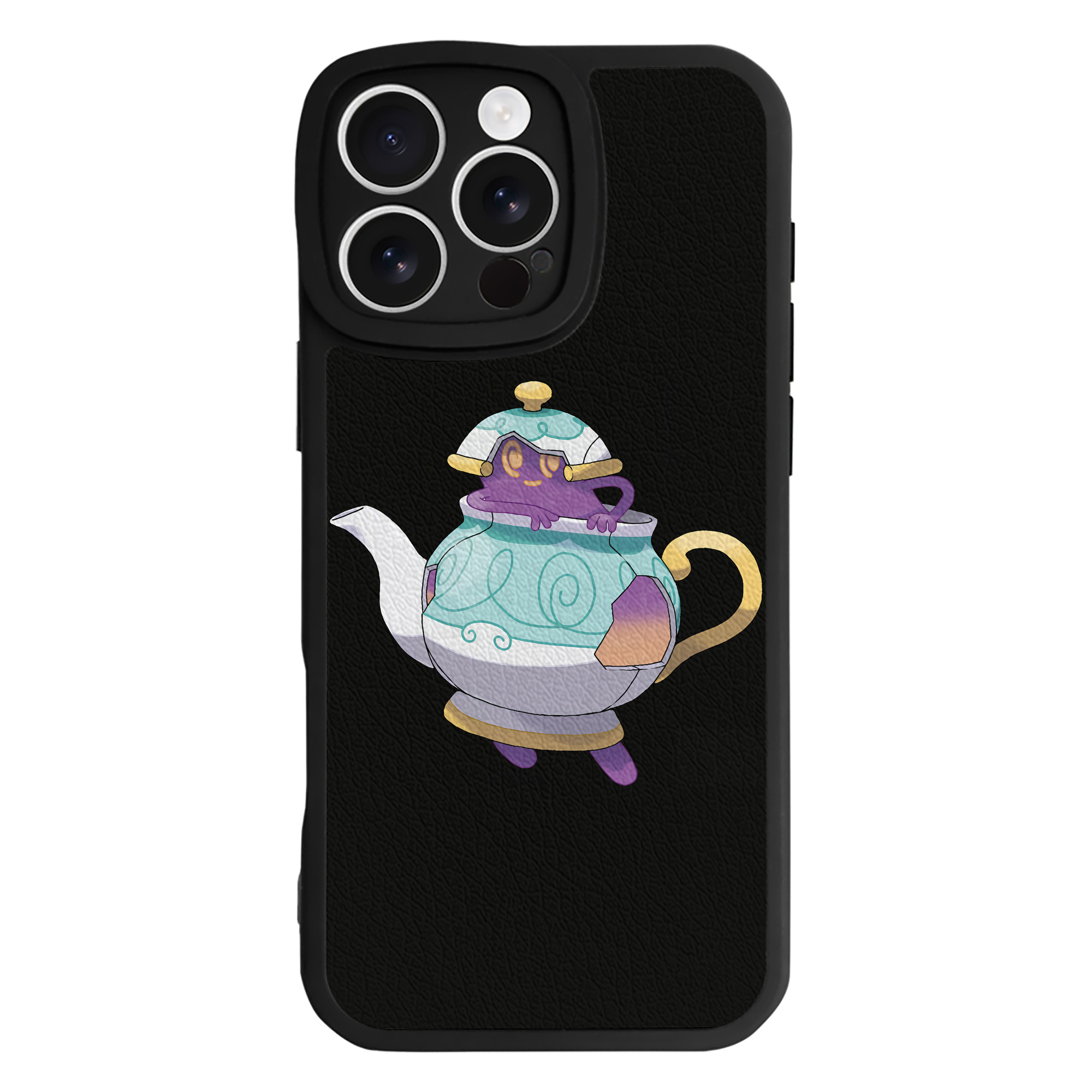 （画像用） ポケットモンスター Pokémon 【iPhone 16シリーズ対応】シリコンスマホケース（レザー調） 材質：シリコン